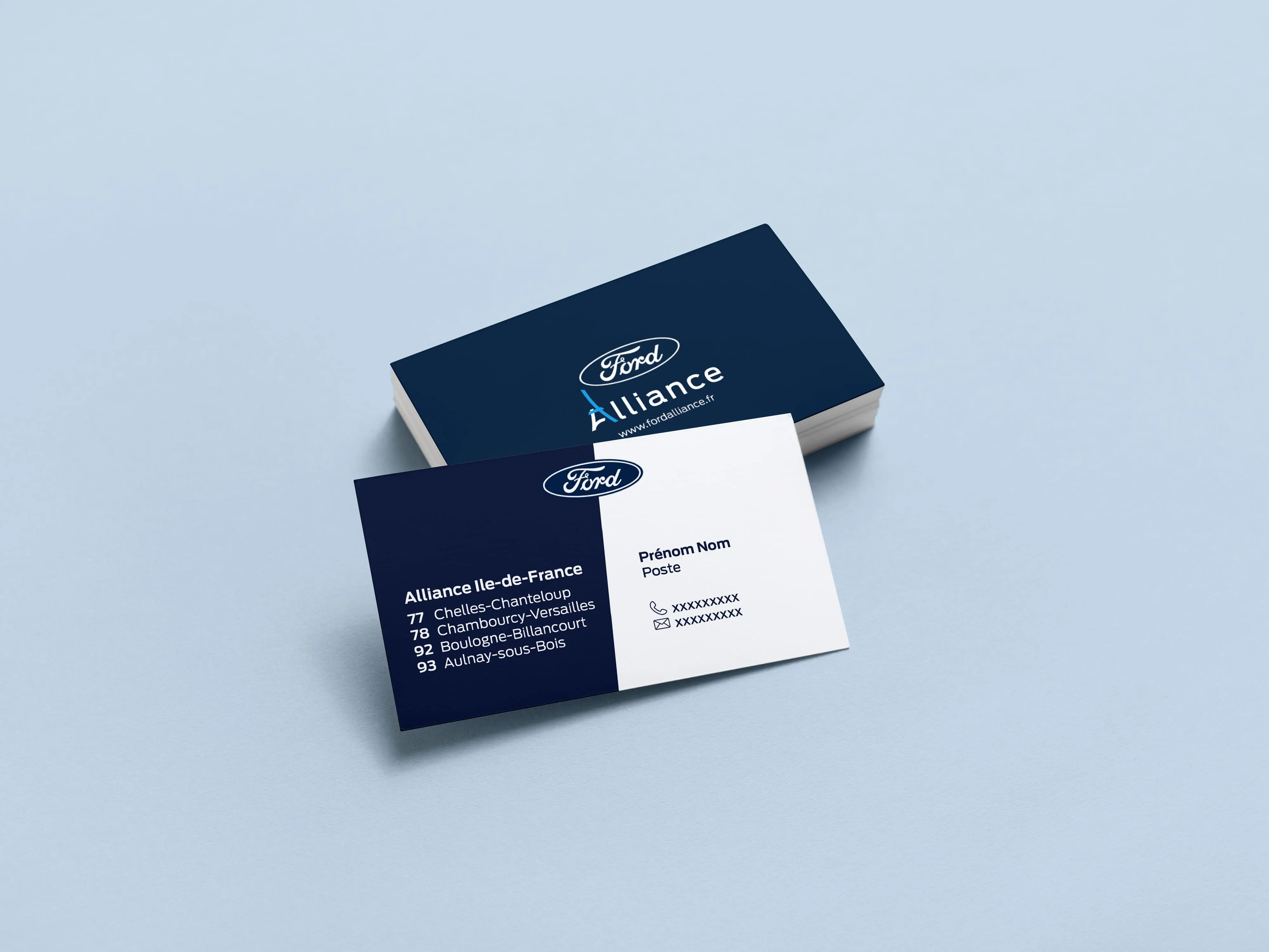 Carte de visite Ford